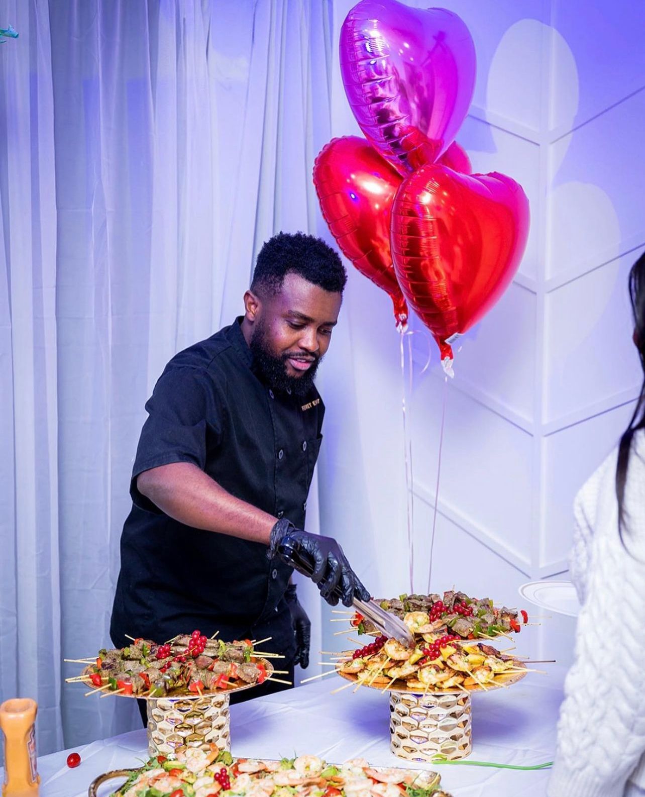 Service corporate dinner